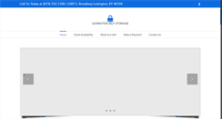 Desktop Screenshot of lexingtonselfstorage.com